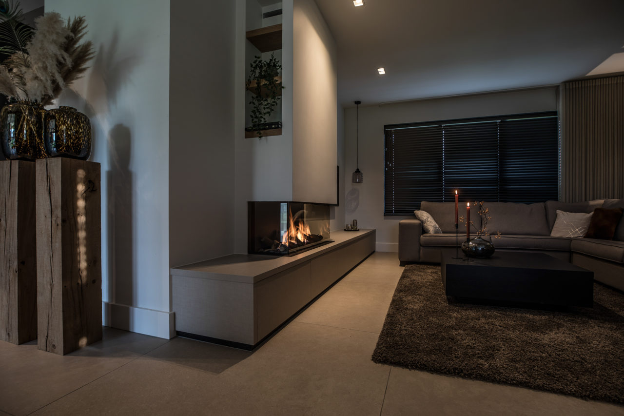 openbaring snap Wederzijds Luxe moderne woonkamer - Interieur Oost